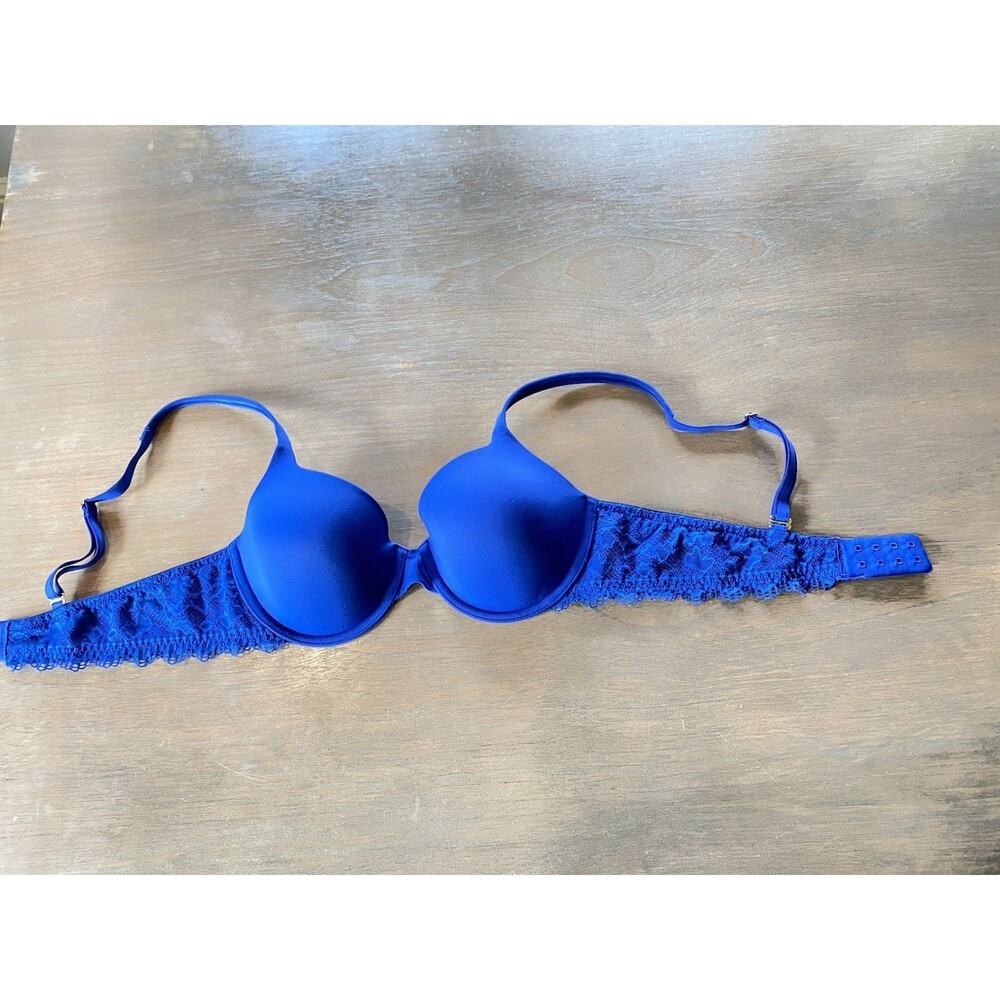 Soma Bra 36B Embraceable Enchanting Lace Demi Bras Lined Underwire Adjustable - Picture 5 of 16